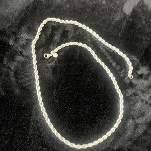 Tiffany & Co 24inch Rope Chain Necklace and gift box